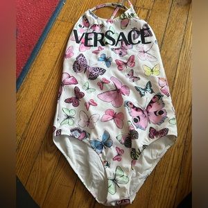 Girls size 14 Versace swim suit